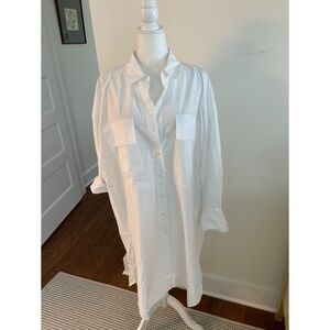 NWT Zara Shirt Dress, Size M